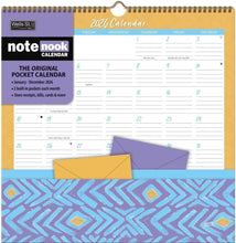 Load image into Gallery viewer, WSBL Abstract Expressions 2026 Note Nook™ Calendar
