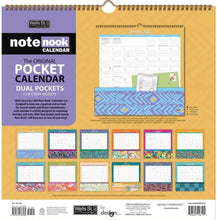 Load image into Gallery viewer, WSBL Abstract Expressions 2026 Note Nook™ Calendar
