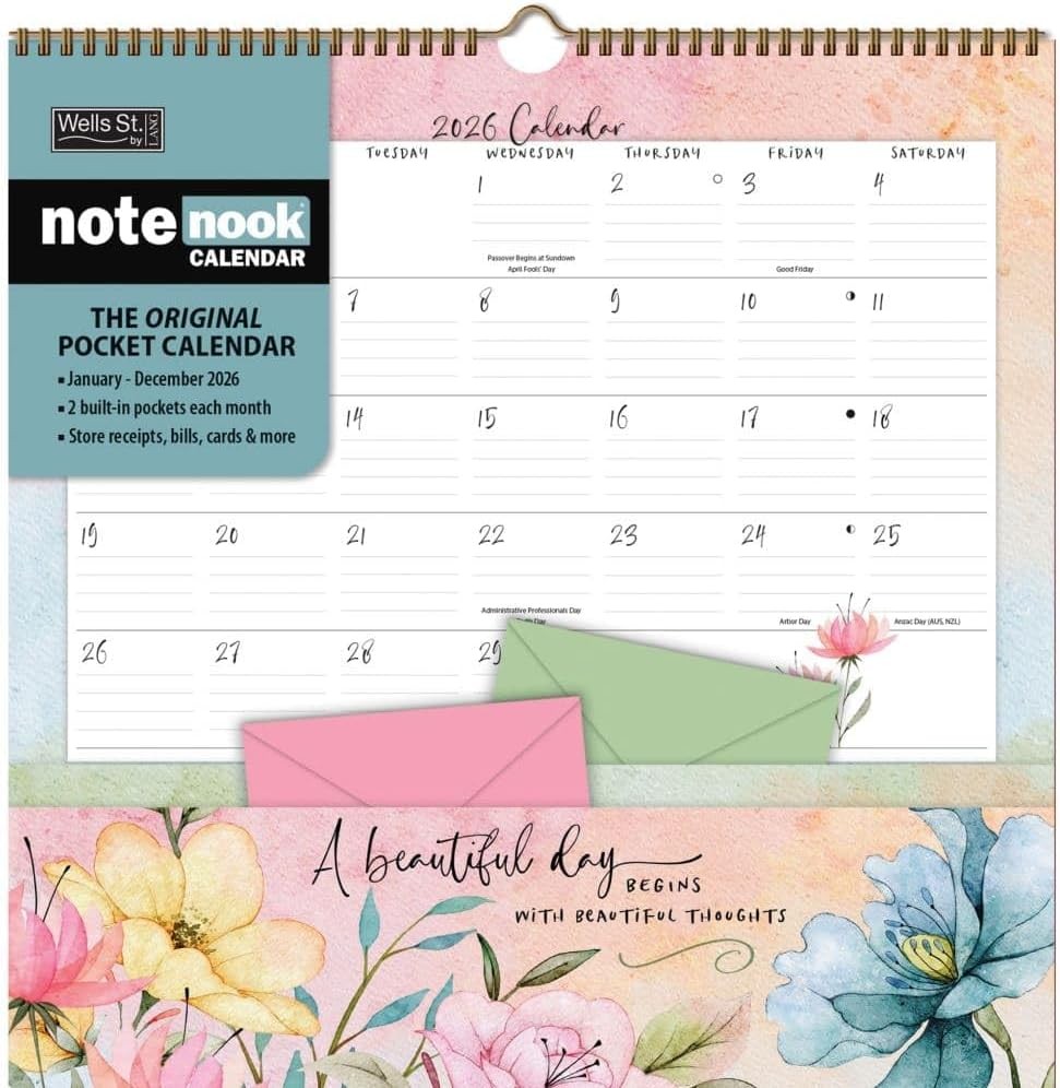 WSBL Country Pleasures 2026 Note Nook™ Calendar