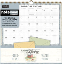 Load image into Gallery viewer, WSBL Farm Fresh 2026 Note Nook™ Calendar
