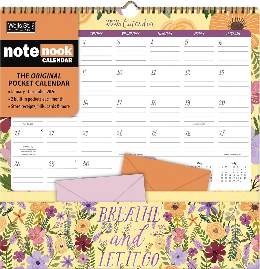 WSBL  Shine Within 2026 Note Nook™ Calendar