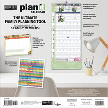 Load image into Gallery viewer, WSBL Botanical Gardens 2026 Plan-It Plus Calendar
