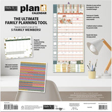 Load image into Gallery viewer, WSBL Watercolor Wonder 2026 Plan-It Plus Calendar
