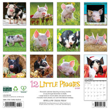 Load image into Gallery viewer, Willow Creek 12 Little Piggies 2026 12&quot; x 12&quot; Wall Calendar
