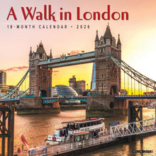 Load image into Gallery viewer, Willow Creek A Walk in London 2026 12&quot; x 12&quot; Wall Calendar
