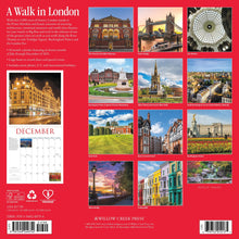 Load image into Gallery viewer, Willow Creek A Walk in London 2026 12&quot; x 12&quot; Wall Calendar
