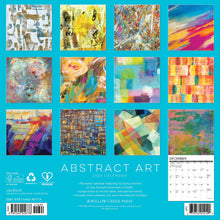 Load image into Gallery viewer, Willow Creek Abstract Art 2026 12&quot; x 12&quot; Wall Calendar

