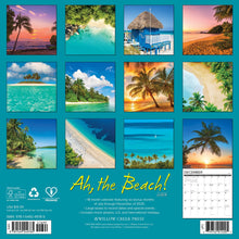 Load image into Gallery viewer, Willow Creek Ah,The Beach! 2026 12&quot; x 12&quot; Wall Calendar
