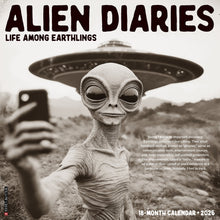 Load image into Gallery viewer, Willow Creek Alien Diaries 2026 12&quot; x 12&quot; Wall Calendar
