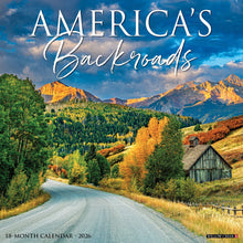 Load image into Gallery viewer, Willow Creek America&#39;s Backroads 2026 12&quot; x 12&quot; Wall Calendar
