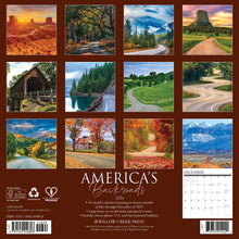 Load image into Gallery viewer, Willow Creek America&#39;s Backroads 2026 12&quot; x 12&quot; Wall Calendar
