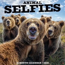 Load image into Gallery viewer, Willow Creek Animal Selfies 2026 12&quot; x 12&quot; Wall Calendar
