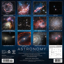 Load image into Gallery viewer, Willow Creek Astronomy 2026 12&quot; x 12&quot; Wall Calendar
