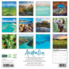 Load image into Gallery viewer, Willow Creek Australia 2026 12&quot; x 12&quot; Wall Calendar
