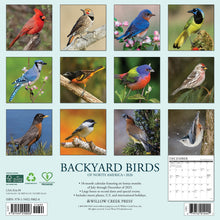 Load image into Gallery viewer, Willow Creek Backyard Birds 2026 12&quot; x 12&quot; Wall Calendar
