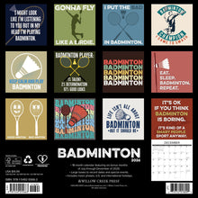 Load image into Gallery viewer, Willow Creek Badminton 2026 12&quot; x 12&quot; Wall Calendar
