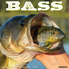 Load image into Gallery viewer, Willow Creek Bass 2026 12&quot; x 12&quot; Wall Calendar

