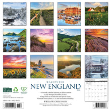 Load image into Gallery viewer, Willow Creek Beautiful New England 2026 12&quot; x 12&quot; Wall Calendar
