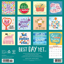 Load image into Gallery viewer, Willow Creek Best Day Yet 2026 12&quot; x 12&quot; Wall Calendar
