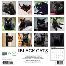 Load image into Gallery viewer, Willow Creek Black Cats 2026 12&quot; x 12&quot; Wall Calendar
