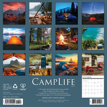 Load image into Gallery viewer, Willow Creek CampLife 2026 12&quot; x 12&quot; Wall Calendar
