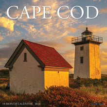 Load image into Gallery viewer, Willow Creek Cape Cod 2026 12&quot; x 12&quot; Wall Calendar
