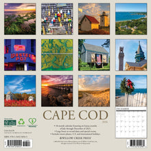 Load image into Gallery viewer, Willow Creek Cape Cod 2026 12&quot; x 12&quot; Wall Calendar
