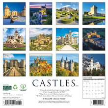 Load image into Gallery viewer, Willow Creek Castles 2026 12&quot; x 12&quot; Wall Calendar
