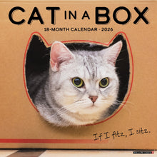 Load image into Gallery viewer, Willow Creek Cat in a Box 2026 12&quot; x 12&quot; Wall Calendar
