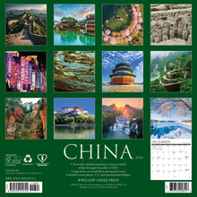 Load image into Gallery viewer, Willow Creek China 2026 12&quot; x 12&quot; Wall Calendar
