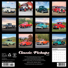 Load image into Gallery viewer, Willow Creek Classic Pickups 2026 12&quot; x 12&quot; Wall Calendar
