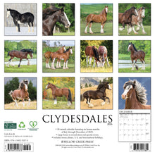 Load image into Gallery viewer, Willow Creek Clydesdales 2026 12&quot; x 12&quot; Wall Calendar
