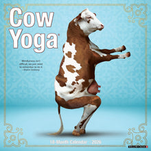 Load image into Gallery viewer, Willow Creek Cow Yoga 2026 12&quot; x 12&quot; Wall Calendar
