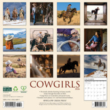 Load image into Gallery viewer, Willow Creek Cowgirls 2026 12&quot; x 12&quot; Wall Calendar
