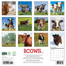 Load image into Gallery viewer, Willow Creek Cows 2026 12&quot; x 12&quot; Wall Calendar
