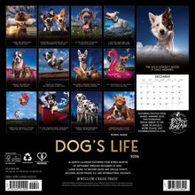 Load image into Gallery viewer, Willow Creek Dog&#39;s Life 2026 12&quot; x 12&quot; Wall Calendar
