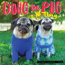 Load image into Gallery viewer, Willow Creek Doug the Pug &amp; Dory 2026 12&quot; x 12&quot; Wall Calendar
