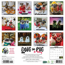 Load image into Gallery viewer, Willow Creek Doug the Pug &amp; Dory 2026 12&quot; x 12&quot; Wall Calendar
