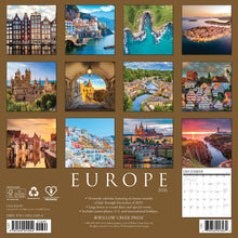 Load image into Gallery viewer, Willow Creek Europe 2026 12&quot; x 12&quot; Wall Calendar
