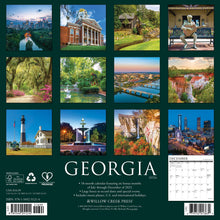 Load image into Gallery viewer, Willow Creek Georgia 2026 12&quot; x 12&quot; Wall Calendar
