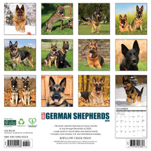 Load image into Gallery viewer, Willow Creek German Shepherds 2026 12&quot; x 12&quot; Wall Calendar
