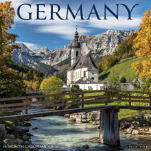 Load image into Gallery viewer, Willow Creek Germany 2026 12&quot; x 12&quot; Wall Calendar
