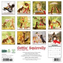 Load image into Gallery viewer, Willow Creek Gettin&#39; Squirrelly 2026 12&quot; x 12&quot; Wall Calendar
