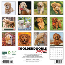 Load image into Gallery viewer, Willow Creek Goldendoodle Puppies 2026 12&quot; x 12&quot; Wall Calendar
