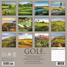 Load image into Gallery viewer, Willow Creek Golf 2026 12&quot; x 12&quot; Wall Calendar
