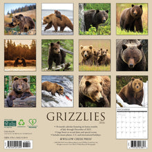Load image into Gallery viewer, Willow Creek Grizzlies 2026 12&quot; x 12&quot; Wall Calendar
