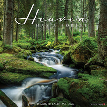 Load image into Gallery viewer, Willow Creek Heaven Has a Forest 2026 12&quot; x 12&quot; Wall Calendar
