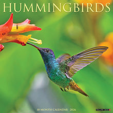 Load image into Gallery viewer, Willow Creek Hummingbirds 2026 12&quot; x 12&quot; Wall Calendar
