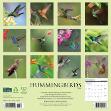 Load image into Gallery viewer, Willow Creek Hummingbirds 2026 12&quot; x 12&quot; Wall Calendar
