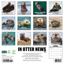 Load image into Gallery viewer, Willow Creek In Otter News 2026 12&quot; x 12&quot; Wall Calendar
